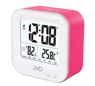 Zegary - JVD Budzik SB9909.2 różowy by SB9909.2 - miniaturka - grafika 1