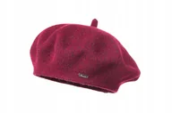 Czapki damskie - Beret damski MICHELE Bordo - miniaturka - grafika 1
