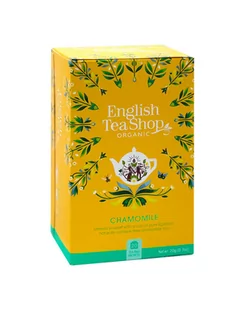 English Tea Shop, herbata ziołowa Chamomile, 20 saszetek - Herbata - miniaturka - grafika 1