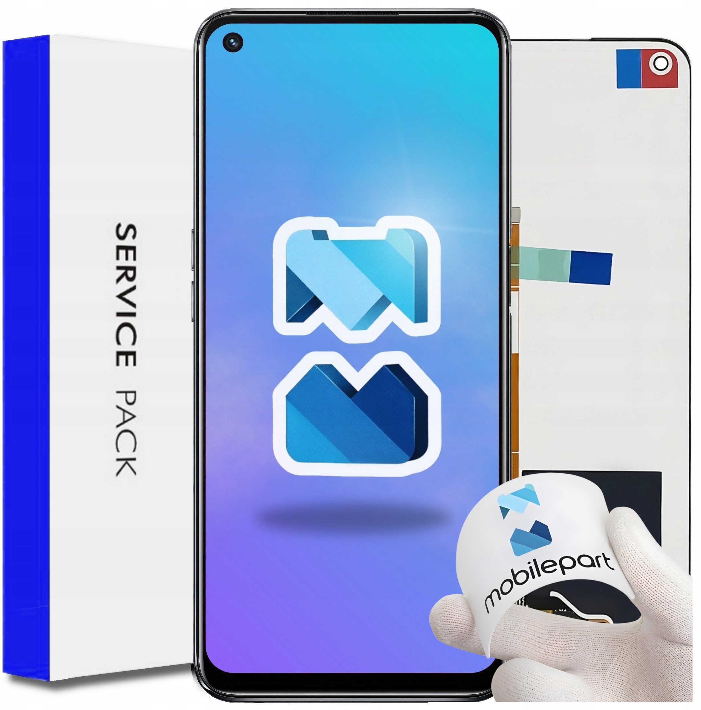 Wyświetlacz do Oppo A74 5G LCD CPH2197 Ekran Oryginał Mobilepart