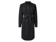 Sukienki - esmara® Sukienka jeansowa damska z bawełny (Czarny, 38) - miniaturka - grafika 1