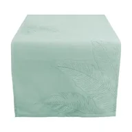 Obrusy i serwetki - Bieżnik Liście 40 x 140 cm zielony - miniaturka - grafika 1