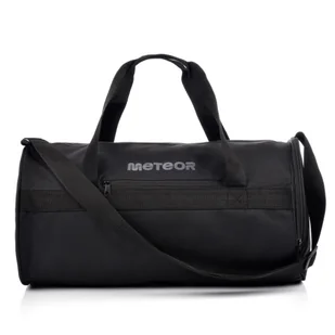 TORBA SPORTOWA FITNESS PODRÓŻNA METEOR SIRIN 25L CZARNA - Torby sportowe - miniaturka - grafika 1