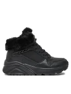 Buty dla chłopców - Skechers Botki Uno Lite - Comfurt Collar 310396L/BBK Czarny - miniaturka - grafika 1