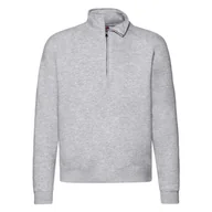 Bluzy sportowe męskie - Bluza Męska Premium Plain Quarter Zip Raglan - miniaturka - grafika 1