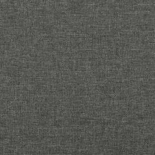 Lumarko Łóżko kontynentalne z materacem, ciemnoszara tkanina 180x200 cm - Łóżka - miniaturka - grafika 10