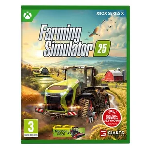 Farming Simulator 25 Gra XBOX SERIES X - Gry Xbox Series X - miniaturka - grafika 1