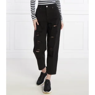 Armani Exchange Jeansy J51 | carrot fit - Spodnie damskie - miniaturka - grafika 1