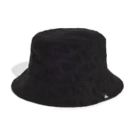 Czapki damskie - Czapka ADIDAS MONOGRAM BUCKET JE5656 – Czarny - miniaturka - grafika 1