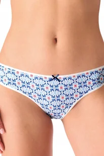 KEY FIGI DAMSKIE LPR 721 A25 2 szt. M NIEBIESKO-CZERWONY - Majtki damskie - miniaturka - grafika 1