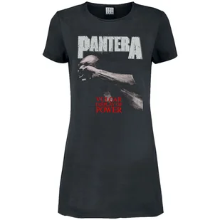 tunika PANTERA - VULGAR DISPLAY OF POWER ciemnoszara-L - Bluzki damskie - miniaturka - grafika 1