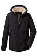 Kurtki męskie - G.I.G.A. DX (GIGEQ Męska kurtka funkcyjna o wyglądzie puchu z odpinanym kapturem GW 44 MN QLTD JCKT, czarna, S, 38543-000 - miniaturka - grafika 1