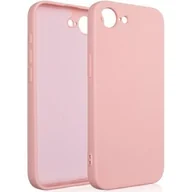 Etui i futerały do telefonów - Etui BELINE Silicone do Apple iPhone 16e Różowo-złoty - miniaturka - grafika 1