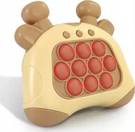 Zabawki interaktywne dla dzieci - Elektroniczna, Antystresowa Gra Zręcznościowa Pop It - Żyrafa - miniaturka - grafika 1