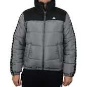 Kurtki męskie - Kappa Jaro Jacket 310017-18-4016, męska kurtka szara - miniaturka - grafika 1
