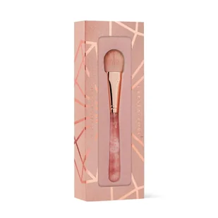 Crystallove Crystallove Rose Quartz Mask Brush Pędzel do maseczki z kwarcu różowego 1 szt - Pędzle do makijażu - miniaturka - grafika 2