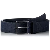 Paski - BOSS męskie Ther-hbbh-n_sz35 Pasek, granatowy 410, 115 - miniaturka - grafika 1