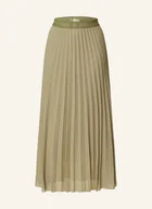 Spódnice - Marella Spódnica Plisowana Z Siateczki gruen - miniaturka - grafika 1
