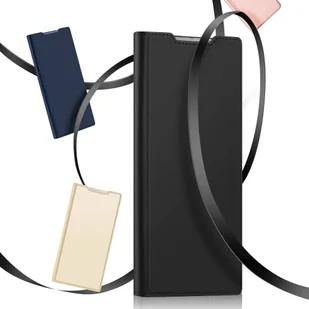 Dux Ducis Skin Pro kabura etui pokrowiec z klapką Samsung Galaxy S22 Ultra różowy - Etui i futerały do telefonów - miniaturka - grafika 18