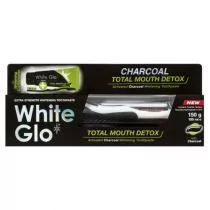 White Glo White Glo Charcoal Total Mouth Detox Pasta do zębów z aktywnym węglem 100ml + szczoteczka - Pasty do zębów - miniaturka - grafika 1