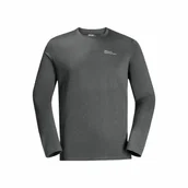 Koszulki sportowe męskie - Męska koszulka termoaktywna Jack Wolfskin SKY THERMAL L/S M slate - M - miniaturka - grafika 1