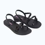 Sandały damskie - Sandały damskie Ipanema Meu Sol Flat black / lilac - miniaturka - grafika 1