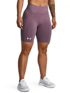 Spodnie sportowe damskie - Under Armour Szorty sportowe "Train Seamless" w kolorze fioletowym - miniaturka - grafika 1