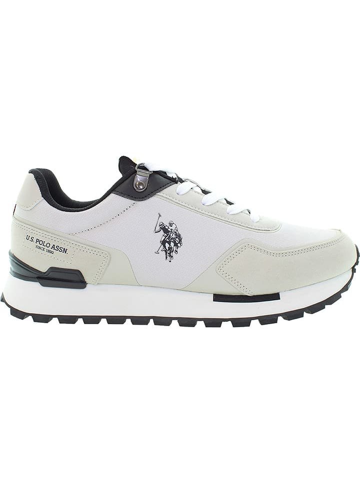 U.S. Polo Assn. Sneakersy w kolorze biało-kremowo-czarnym