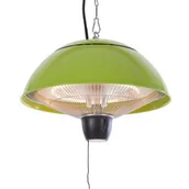 Ogrzewanie przenośne - Sunred Promiennik grzewczy wiszący Mushroom limonka 1500W - miniaturka - grafika 1