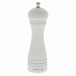 JAVA Młynek do soli 18 cm biały matowy - Młynki do soli i pieprzu - miniaturka - grafika 1