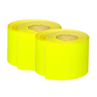 Przybory szkolne - Etykieta Cenowa -Żółta 51X29 Mm 5 Szt. - miniaturka - grafika 1