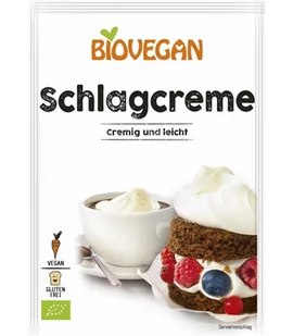 SUBSTYTUT BITEJ ŚMIETANY W PROSZKU WEGAŃSKI BEZGLUTENOWY BIO 54 g - BIOVEGAN - Proszki do pieczenia, drożdże - miniaturka - grafika 1
