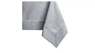 Obrus Gaia Szary Tłoczony Roślinny 130x180 AmeliaHome - TCLOTH/AH/GAIA/BRD/PPG/LIGHTGREY/130X180 - Obrusy i serwetki - miniaturka - grafika 1