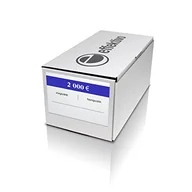 Zabawy w naśladowanie dorosłych - effektivo Banderole na banknoty 20 euro (100 x 20 euro) 1000 sztuk, 10372, 1000 sztuk na banknoty euro 20,-, na banknoty 20 € - miniaturka - grafika 1