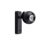 Lampy ścienne - Kinkiet KANLUX Galoba W 1xGU10 B Czarny - miniaturka - grafika 1