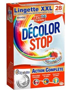 Decolor Stop, Chusteczki do prania zapobiegające farbowaniu Action Complete, 28 sztuk - Chusteczki nawilżane - miniaturka - grafika 1