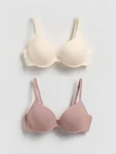 Biustonosze - Reserved - Modulowany biustonosz 2 pack - brązowy - miniaturka - grafika 1