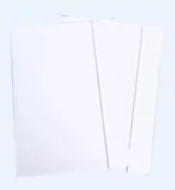 Teczki i skoroszyty - Teczka A4 biała z gumką (10szt) - Wektor - miniaturka - grafika 1