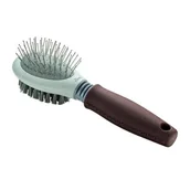 Szczotki i furminatory - HUNTER HUNTER 4016739655516 szczotka i pielęgnacja L, brązowa 4016739655516 - miniaturka - grafika 1