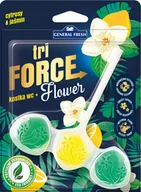 Odświeżacze powietrza - Kostka do WC TRI FORCE FLOWER 45 g cytrusy i jaśmin - miniaturka - grafika 1