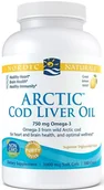 Witaminy i minerały - NORDIC NATURALS NORDIC NATURALS Arctic Cod Liver Oil (Olej z Wątroby Dorsza) 180 Kapsułek Cytrynowych - miniaturka - grafika 1