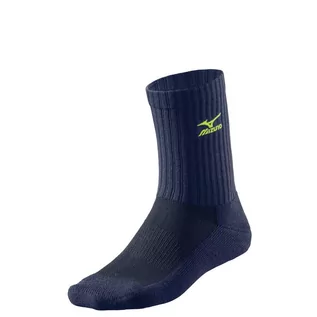 Skarpetki damskie - Skarpety Mizuno Volley Socks Medium Granatowe M / 38-40 - grafika 1