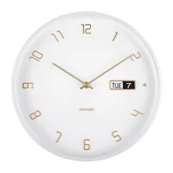 Zegary - Zegar ścienny ø 30 cm Data Flip – Karlsson - miniaturka - grafika 1