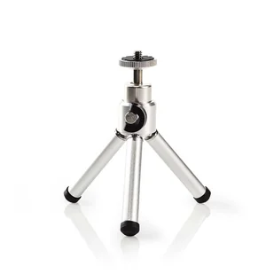 Nedis TPOD1000GY statyw Kamery cyfrowe/analogowe 3 x noga Srebrny - Statywy fotograficzne - miniaturka - grafika 1