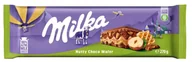 Czekolada - Milka-Nutty Chocolate Wafer Czekolada mleczna z orzechami i wafelkami 270g - miniaturka - grafika 1