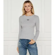 Bluzki damskie - Guess Jeans Bluzka Slim Fit - miniaturka - grafika 1