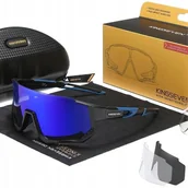 Okulary przeciwsłoneczne - Okulary Przeciwsłoneczne Polaryzacyjne Sportowe 3 Wymienne Szkła + Zestaw - miniaturka - grafika 1