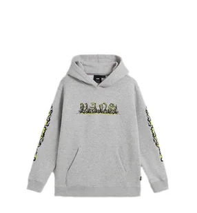 Bluza Dziecięca(8-14lat) VANS Inferno Pullover Cement Heather VN000PXE02F1 S - Bluzy dla dziewczynek - miniaturka - grafika 1