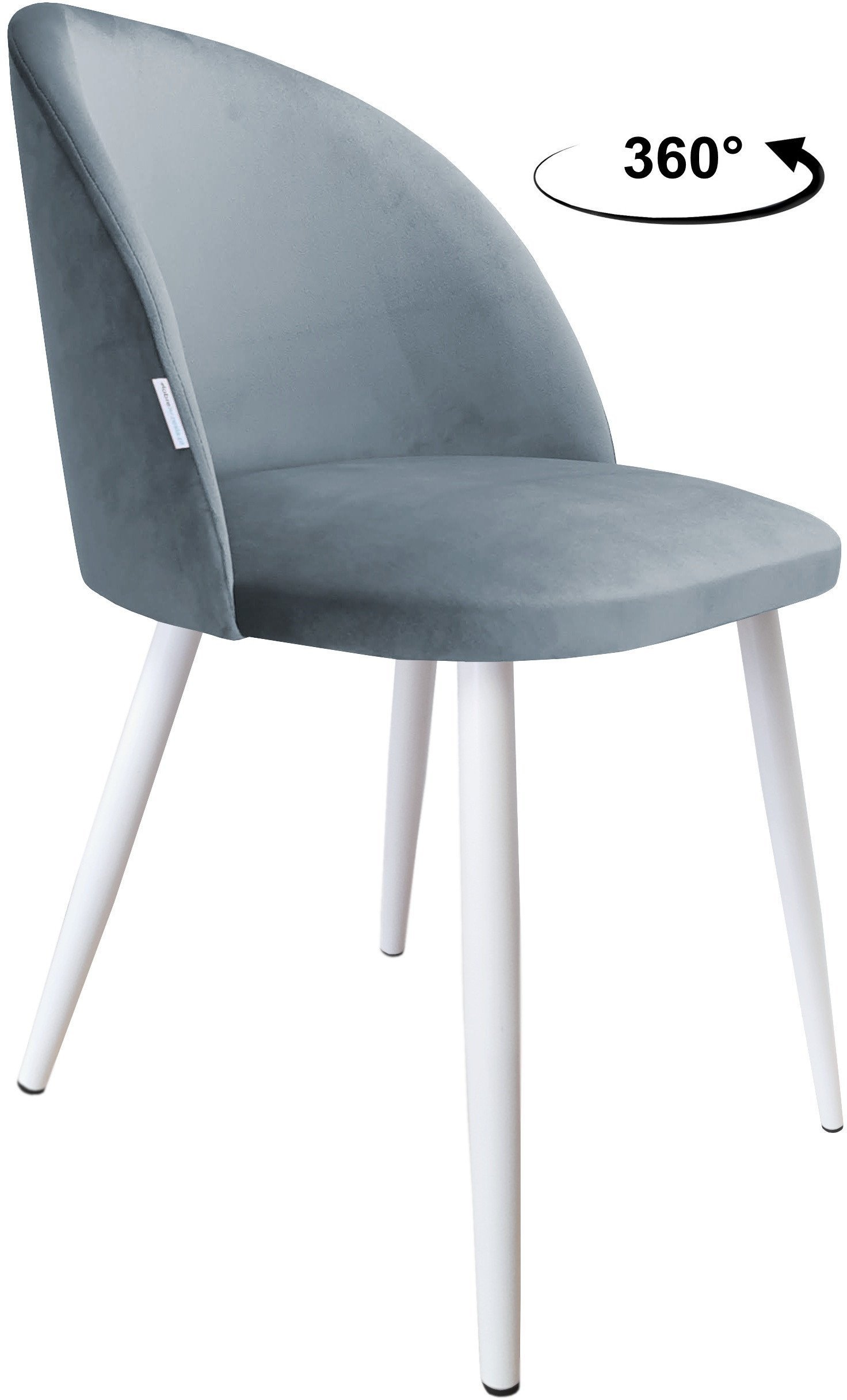 Krzesło obrotowe Colin podstawa biała BL06