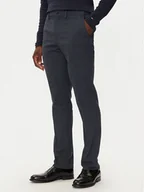 Spodnie męskie - Tommy Hilfiger Chinosy Denton MW0MW36700 Granatowy Slim Fit - miniaturka - grafika 1